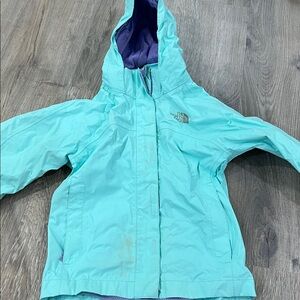 The North Face girls windbreaker / rain shell